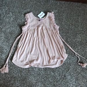Cute Light Pink Top